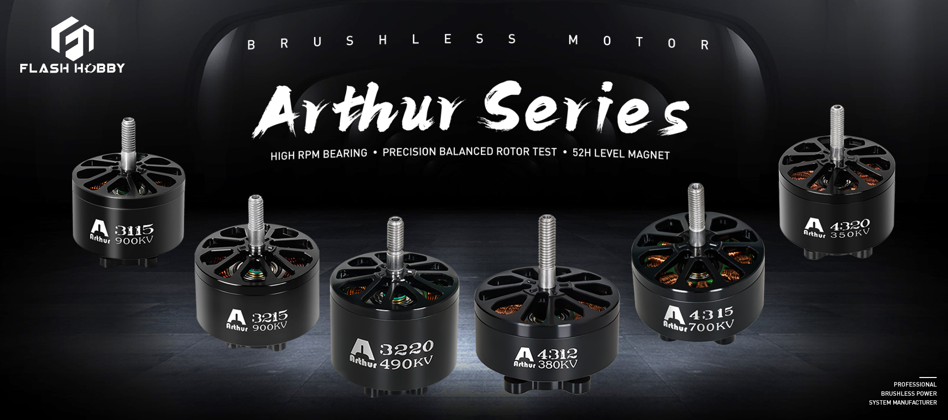 Seria Arthur Motor FPV